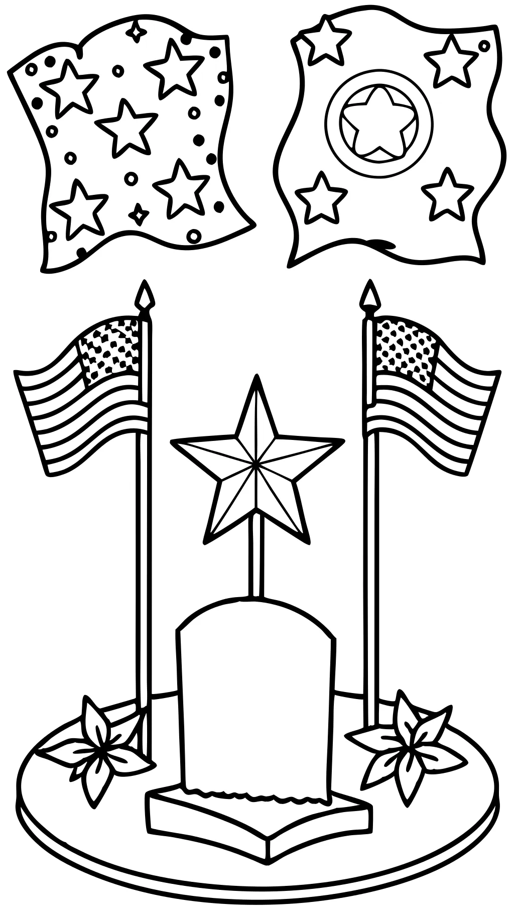 memorial day coloring pages